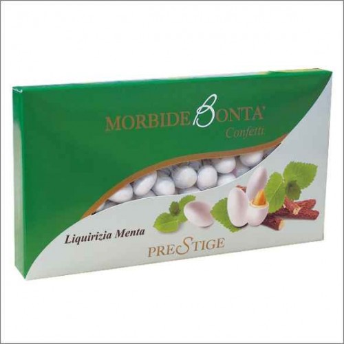 CONFETTI PRESTIGE MORBIDE BONTA LIQUIRIZIA MENTA 500 g