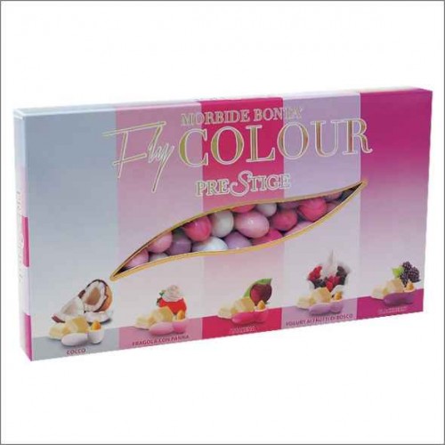 CONFETTI PRESTIGE MORBIDE BONTA FLY COLOUR ROSA 500 g