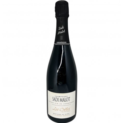 CHAMPAGNE PREMIER CRU BLANC DE BLANCS LES CRÊTES BRUT SADI MALOT