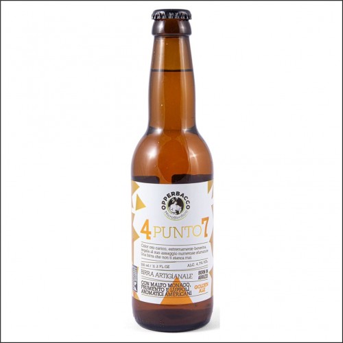 OPPERBACCO 4 PUNTO 7 33 cl.