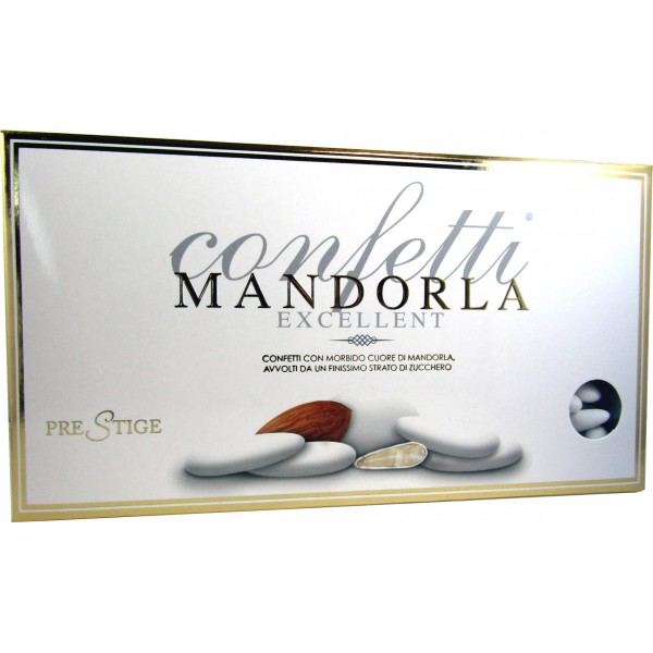 CONFETTI MANDORLA PELATA INTERA - ROSA 1 Kg - Prestige